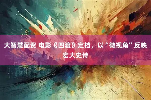 大智慧配资 电影《四渡》定档，以“微视角”反映宏大史诗