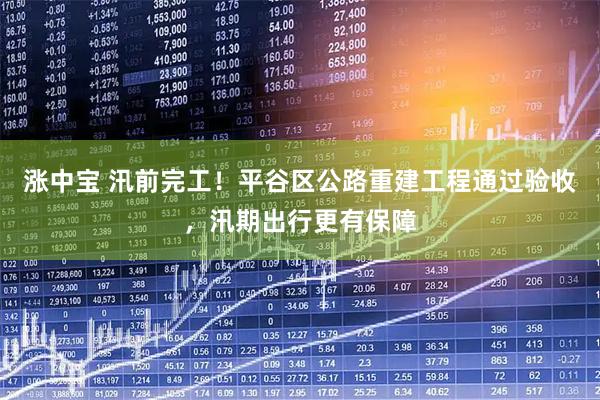 涨中宝 汛前完工！平谷区公路重建工程通过验收，汛期出行更有保障